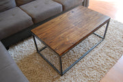 Rustic Industrial Coffee Table
